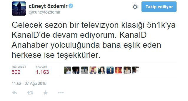 Cüneyt Özdemir klasiği 5N+1K bitecek mi?