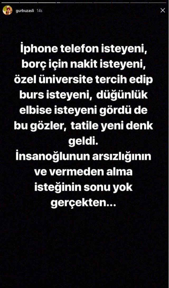 Aslıhan Gürbüz'den takipçisine sert tepki! - Resim : 2