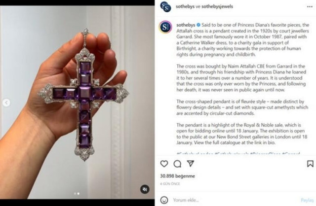 Kim Kardashian, Prenses Diana'nın ünlü mücevherini satın aldı! Tam 200 bin dolar - Resim : 2