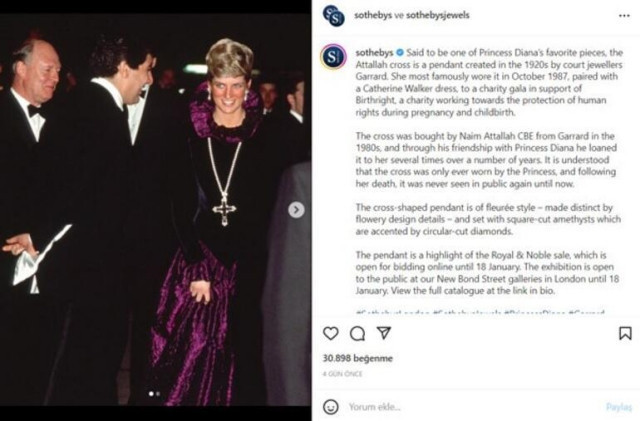 Kim Kardashian, Prenses Diana'nın ünlü mücevherini satın aldı! Tam 200 bin dolar