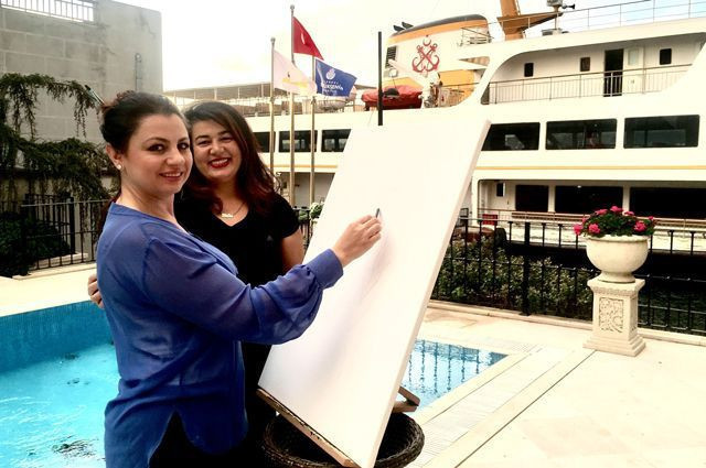 Mehmet Şimşek 'Bir Resim Yap'tı