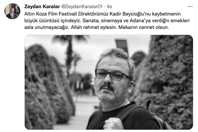 Adana Altın Koza Film Festivali Direktörü ve akademisyen Kadir Beycioğlu hayatını kaybetti! - Resim : 3