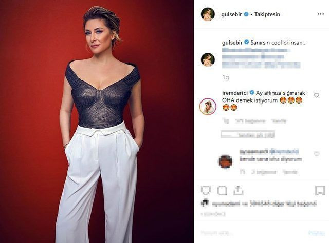 İrem Derici'den Gülse Birsel'e ilginç yorum!