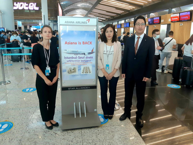 Asiana Havayolları İstanbul uçuşlarına 2.5 yıl aradan sonra yeniden başladı - Resim : 2