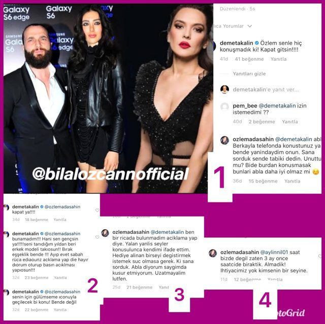 Özlem Ada Şahin ile Demet Akalın birbirine girdi!