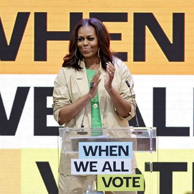 Michelle Obama imaj değiştirdi