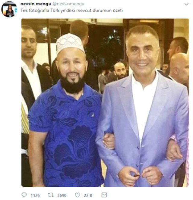 Sedat Peker ile Nevşin Mengü, sosyal medya üzerinden birbirine girdi!
