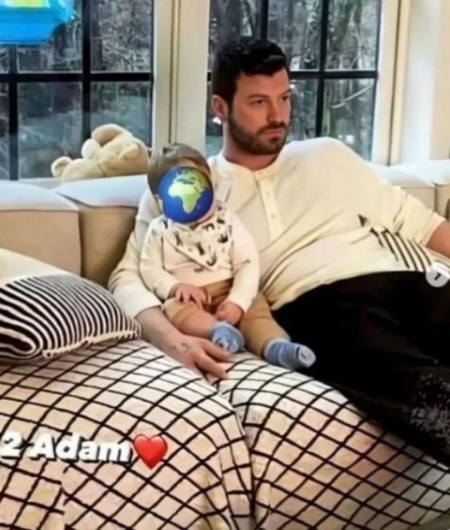 Kıvanç Tatlıtuğ oğlu Kurt Efe ile poz verdi, Melisa Tatlıtuğ paylaştı!