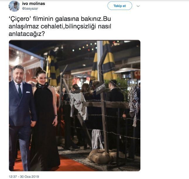 Çiçero'nun 'toplama kampı' temalı galası tepki çekti! - Resim : 3
