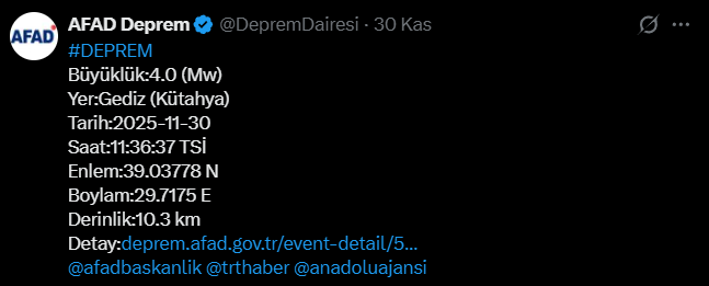 Aynı günde ikinci korkutan deprem! AFAD duyurdu - Resim : 2