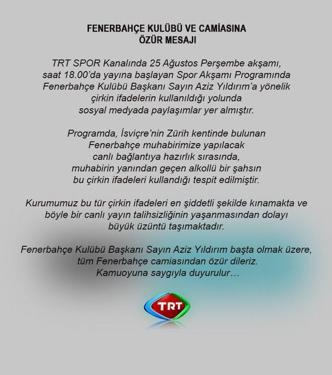 TRT Spor yayınında ilginç anlar!