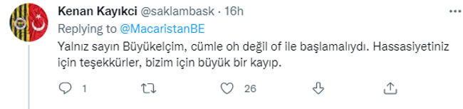 Macaristan Büyükelçisinin 'Cüneyt Arkın'  paylaşımı alay konusu oldu. Büyükelçi, dilbilgisi hatası yapınca yorum üstüne yorum yağdı - Resim : 3