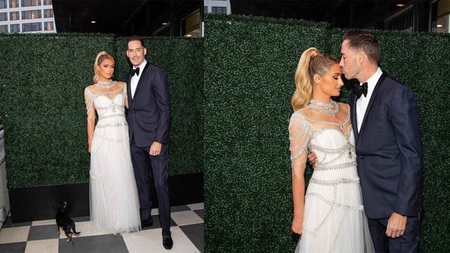 Paris Hilton ve Carter Reum evlendi. Çiftin düğünü 3 gün sürecek