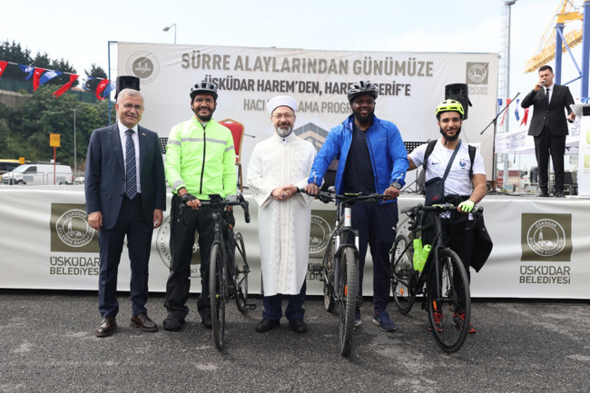 İlk hac kafilesi Harem'den uğurlandı - Resim : 3