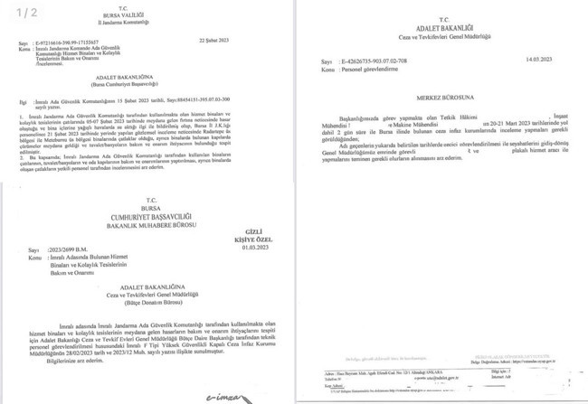 Adalet Bakanlığı, Öcalan'la görüşüldü iddialarını belgelerle yalanladı!