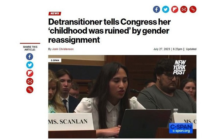 LGBT trans çocuk meselesi büyüyor! ABD'de mağdur bir kız yaşadığı süreci anlattı: Çocukluğum mahvoldu