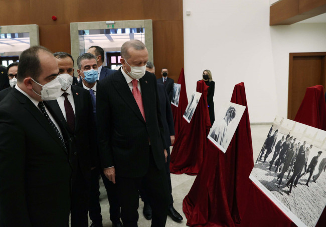 AYK'deki Atatürk anmasında konuşan Cumhurbaşkanı Erdoğan, CHP'ye çok sert çıktı: Atatürk o partinin kapısından içeri sokulur muydu? - Resim : 2