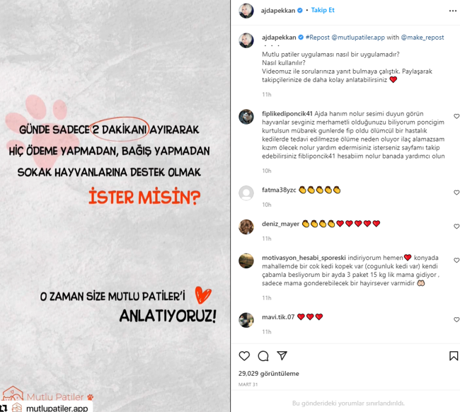 Mutlu Patiler Uygulaması ile günde sadece 2 dakikada hayvan dostlarımıza destek olmak mümkün - Resim : 2