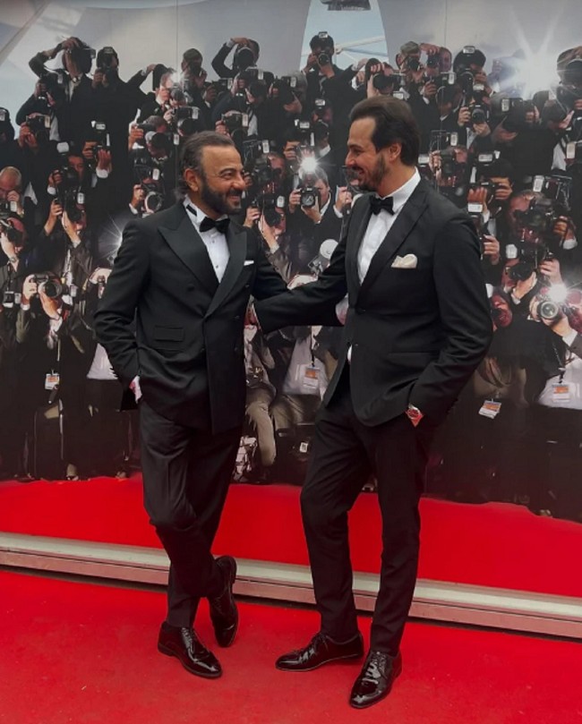 Kerem Alışık oğluyla Cannes'a gitti