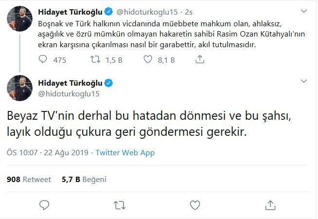 ROK'a bir tepki de Hidayet Türkoğlu'ndan: 'Aşağılık ve ahlaksız!'