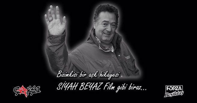 çArşı'dan Kayahan'a siyah - beyaz veda!