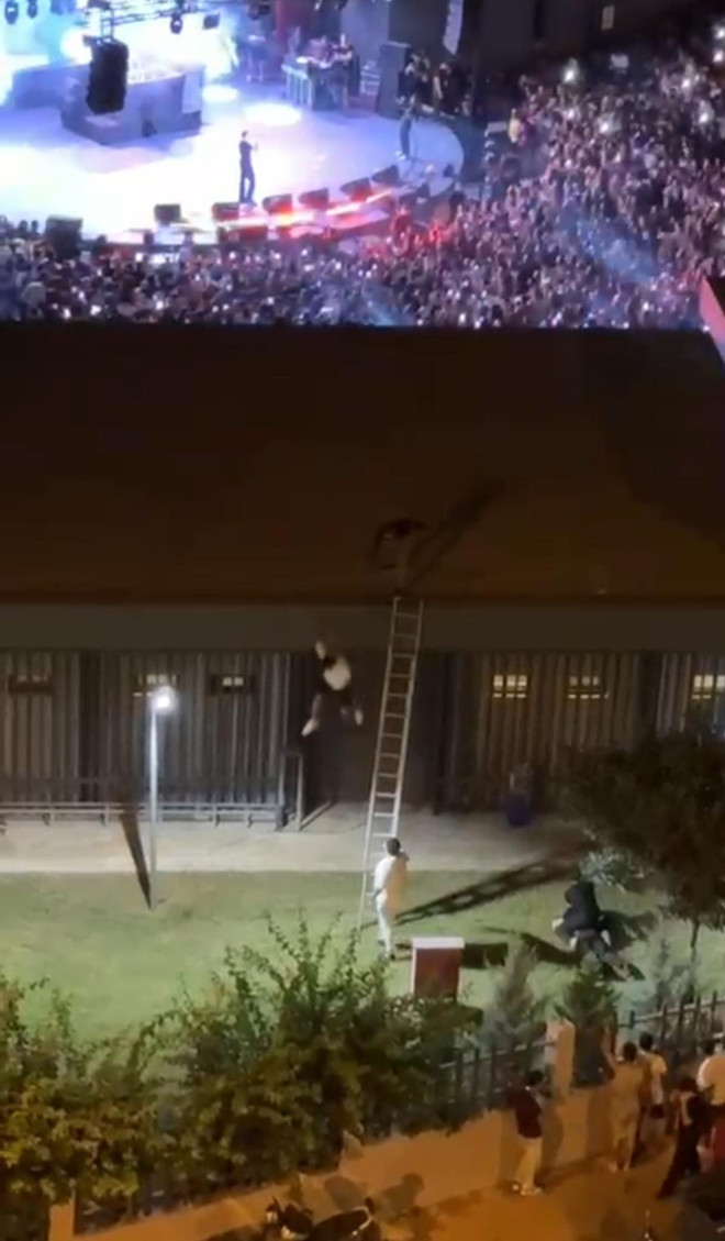 Blok3 konserinde akıl almaz olay! Güvenlik görevlisi şiddet uyguladı