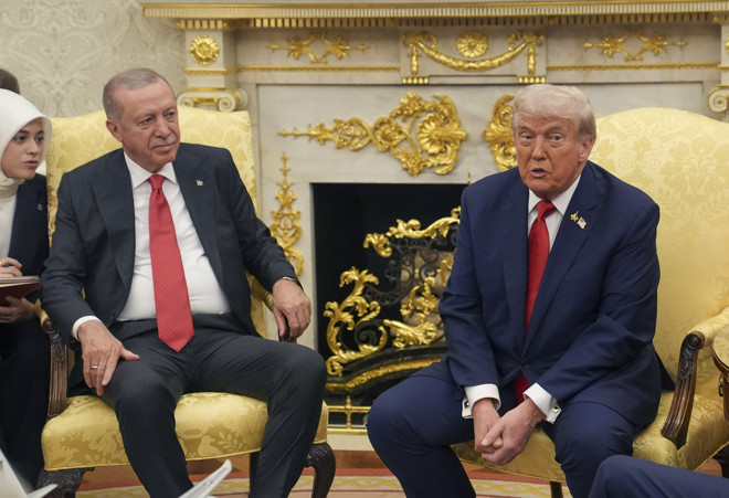 Beyaz Saray'da tarihi zirve! Cumhurbaşkanı Erdoğan, Trump ile görüştü... Trump: "Erdoğan büyük bir lider, saygı duyuyorum" - Resim : 2
