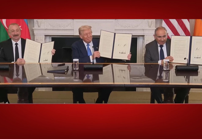 Beyaz Saray'da üçlü zirve! Trump öncülüğünde Azerbaycan ve Ermenistan arasında tarihi anlaşma - Resim : 4