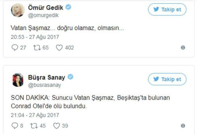 Vatan Şaşmaz’ın ölümü ünlüleri yasa boğdu! - Resim : 3