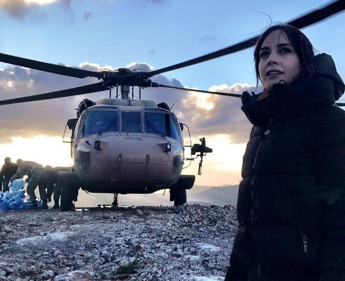 Nazlı Çelik komandolarla Kato Dağı'na çıktı!