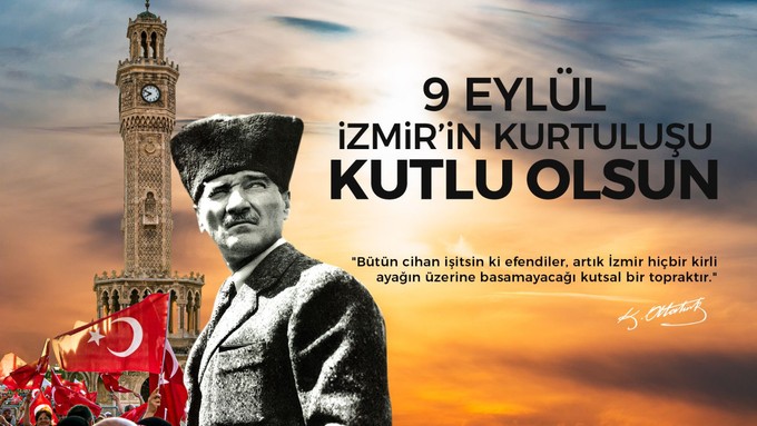 9 Eylül İzmir'in Kurtuluşu mesajları ve sözleri 2024! En güzel, uzun, kısa, anlamlı, resimli, farklı 9 Eylül İzmir'in Kurtuluşu kutlama mesajları - Resim : 3