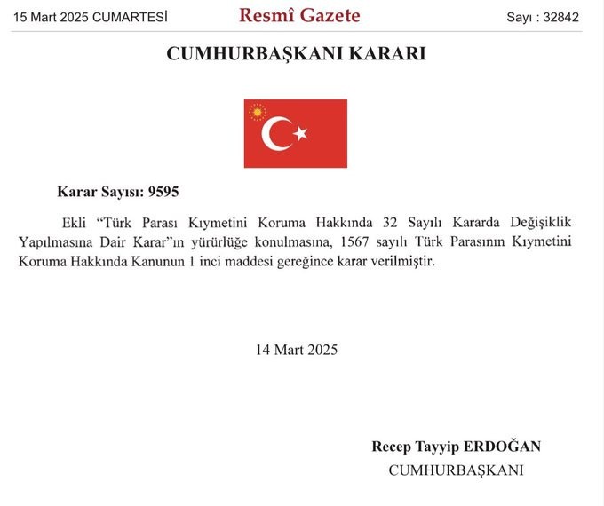 FLAŞ! Bankada hesabı olanlar dikkat! Resmi Gazete'de yayımlandı... Altın alım satımına yeni vergi geldi