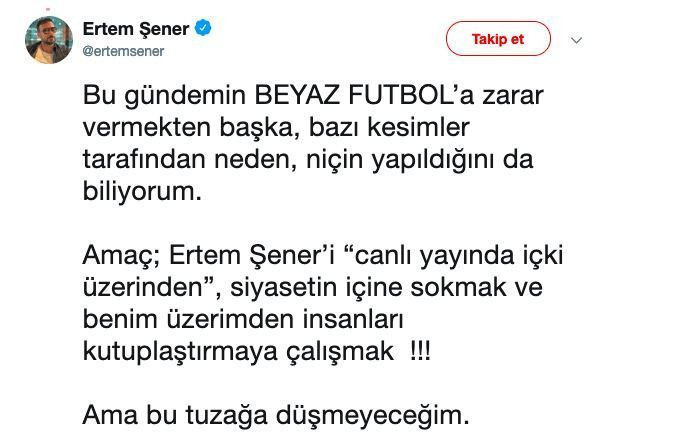 Ertem Şener'den canlı yayında rakı içtiği iddiasına yanıt! - Resim : 2