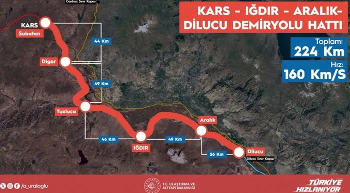 Zengezur Koridoru'nda tarihi gün! Bakan Uraloğlu, tv100'e özel açıklamalarda bulundu - Resim : 2