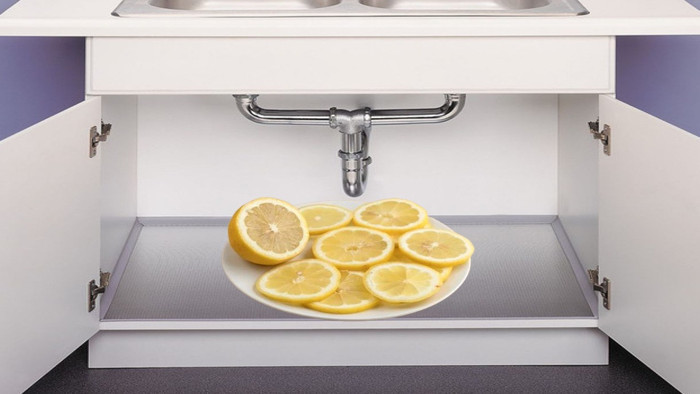 Mutfak lavabosunun altına limon koyarsanız...