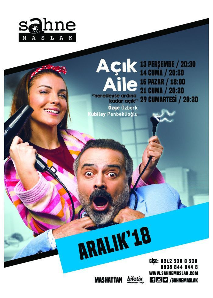 Açık Aile oyununun galası yapıldı! - Resim : 2