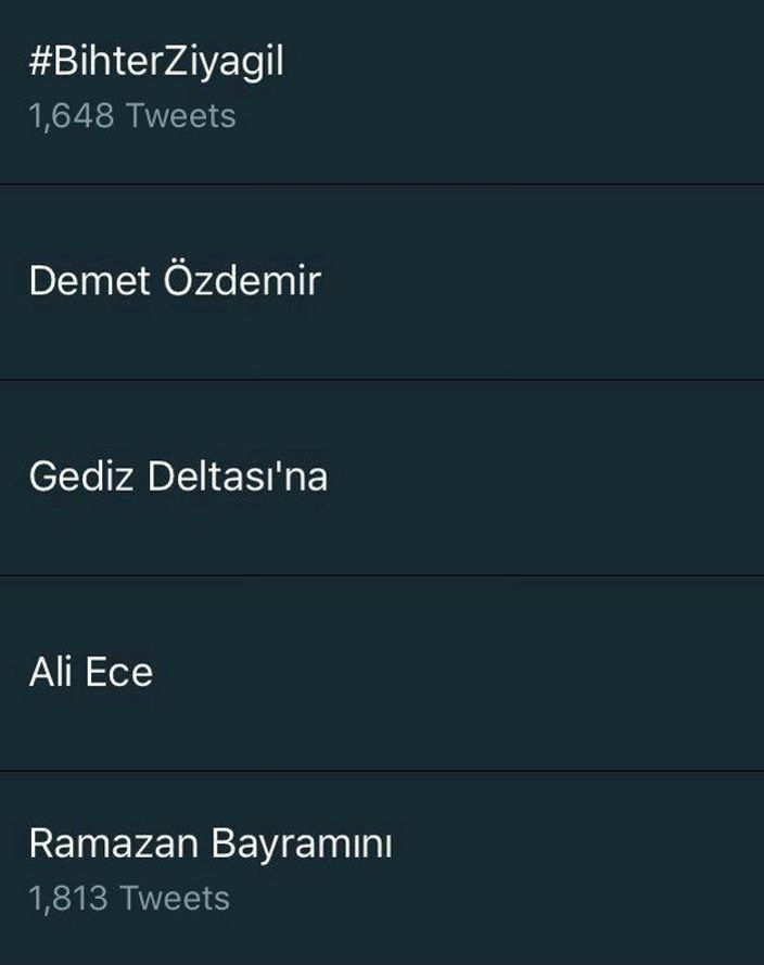 Bihter Ziyagil, 7. ölüm yıldönümünde tam 12 saat TT'de kaldı! - Resim : 2