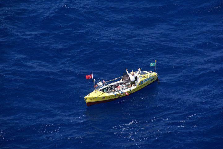 çArşı pankartı ile binlerce mil kürek çekecekler! - Resim : 2