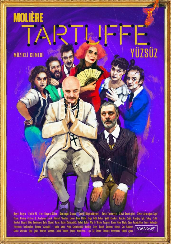 Moliere'in ölümsüz eseri Tartuffe, Mam’art Tiyatro’da!
