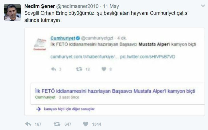 Oğuz Güven gözaltına alındı, Nedim Şener'e tepki geldi!