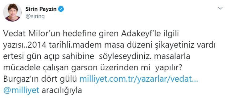 Vedat Milor ve Şirin Payzın arasında restoran tartışması! - Resim : 3