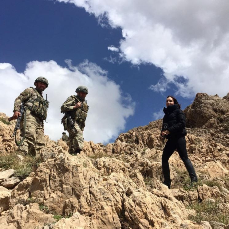 Nazlı Çelik komandolarla Kato Dağı'na çıktı! - Resim : 4