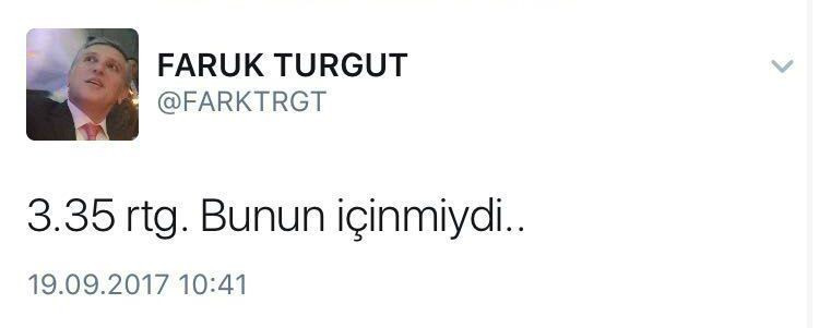 Yapımcı Faruk Turgut'tan ilginç gönderme