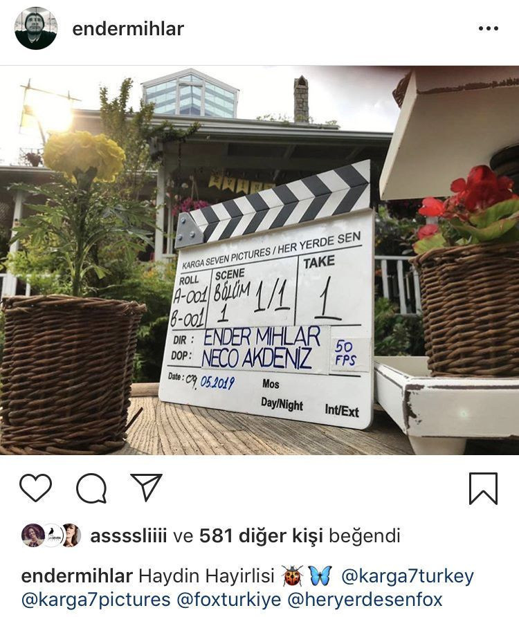 'Her Yerde Sen' dizisinin çekimleri başladı!