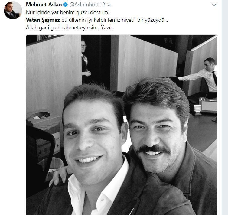 Vatan Şaşmaz’ın ölümü ünlüleri yasa boğdu! - Resim : 5