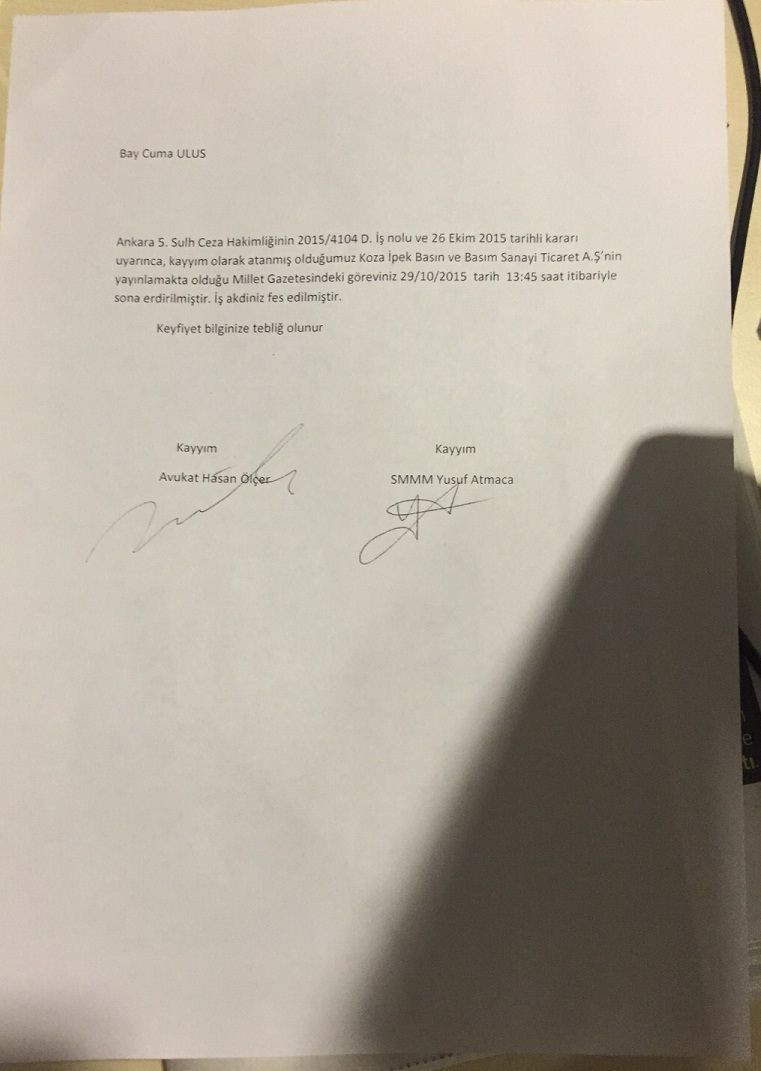 İpek Medya'da kıyım devam ediyor... Kayyumlar bu kez hangi ismin görevine son verdi?