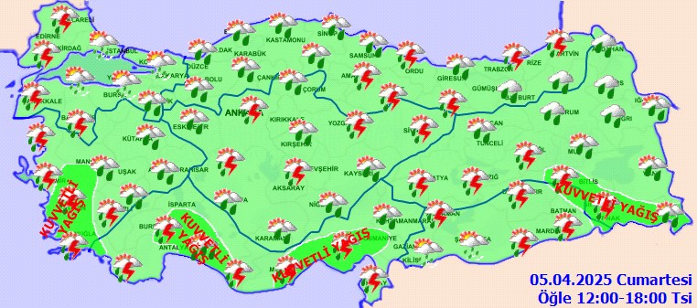 11 il için "sarı" alarm.  Meteoroloji'den İstanbul, İzmir ve Ankara dahil çok sayıda kente 'saatli' uyarı: Kuvvetli sağanak ve kar bekleniyor