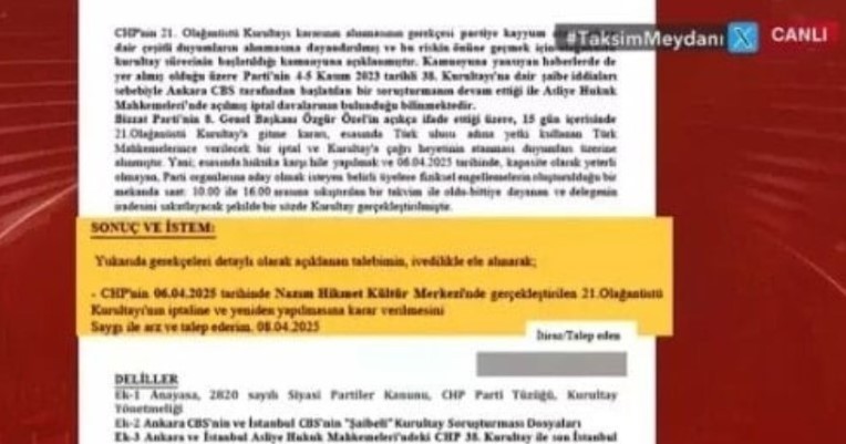Berhan Şimşek'ten CHP kurultayının iptali için dilekçe verdiği iddialarına yalanlama - Resim : 2