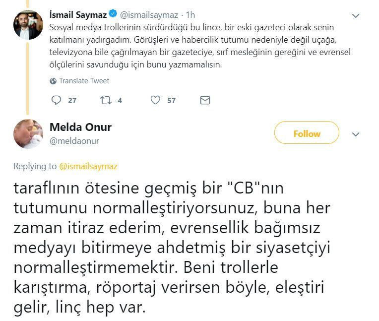 İsmail Saymaz ile Melda Onur arasında 'uçak' polemiği! - Resim : 2