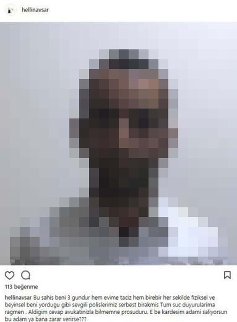 Helin Avşar isyan etti: Beni 3 gündür her yerde taciz ediyor!